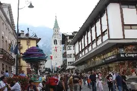 cortina-dampezzo-centro Il centro di Cortina d'Ampezzo