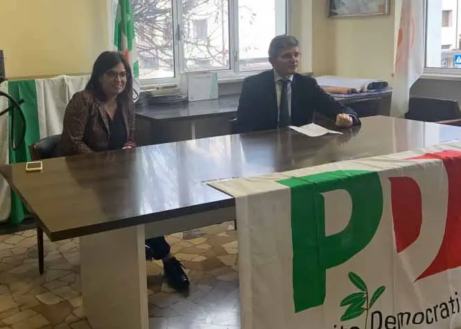 Monica Lotto e Martella PD