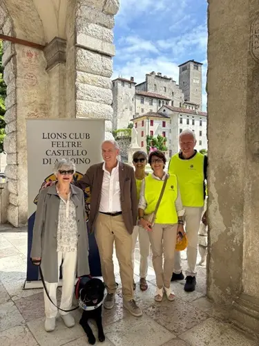consegna cane guida LIons Feltre