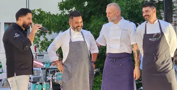 pizza fest la fenice da sinistra, Angelo Di Lieto, Livio Mancini, Gabriele Bonci e Mattia Cicerone