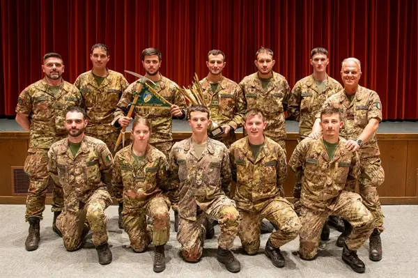 7mo Alpini Pattuglia prima classificata