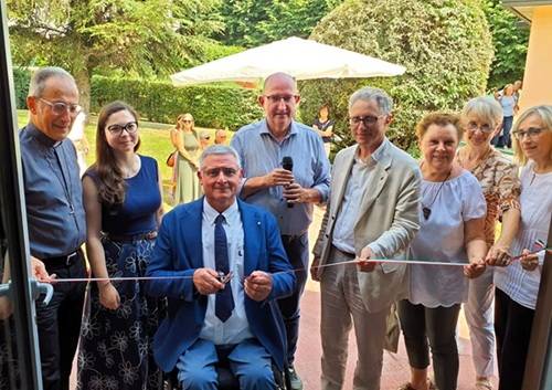 Inaugurazione stanza sensoriale RSA Cusighe