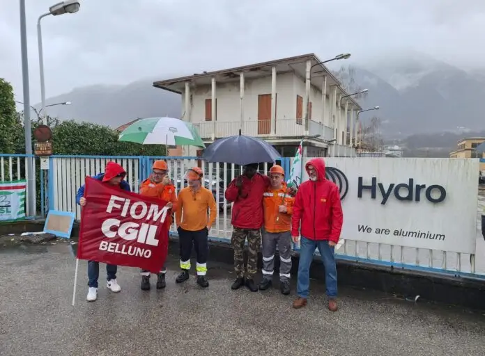 Fiom Cgil Hydro Feltre