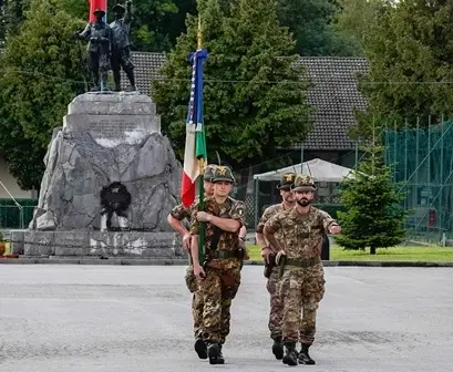 Caserma Salsa BANDIERA DI GUERRA DEL 7 REGGIMENTO ALPINI
