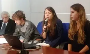 da sx Restucci - Davide Bonotto - Gloria Dapporto - Carlotta Condello