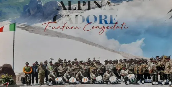 Fanfara congedanti Brigata alpina cadore