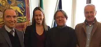 Comitato Anello ferroviario delle Dolomiti Martini e Pettazzi  assessore De Berti