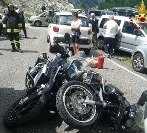 vigili del fuoco incidente val gallina falzarego