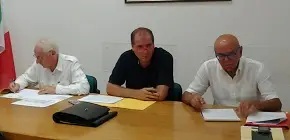 Antonio Confortin UilPensionati Belluno Treviso, Renato Bressan Spi Cgil Belluno, Francesco Rorato FNP Cisl Belluno Treviso.