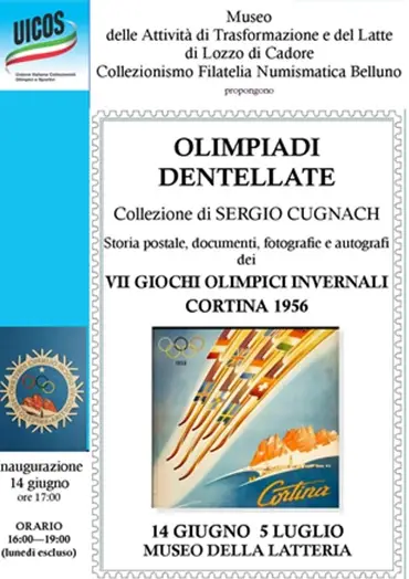 mostra Lozzo Serio Cugnach Olimpiadi 1956