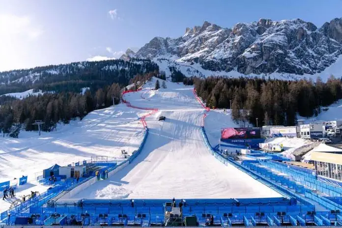 Mondiali Cortina pista Olimpia Tofane