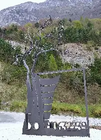 L'opera di Valentino Moro che commemora il 50mo del Vajont 