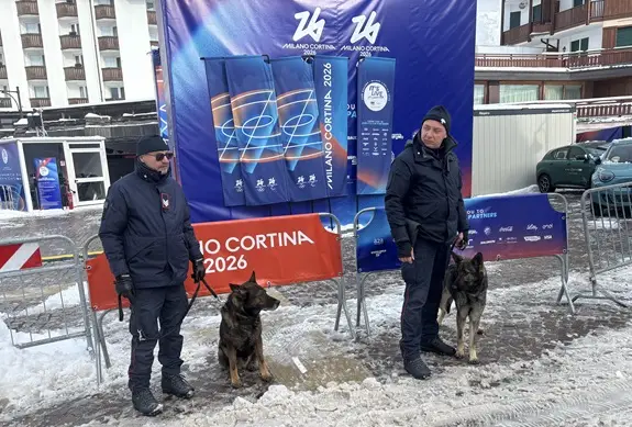 Carabinieri a Cortina per Olimpiadi
