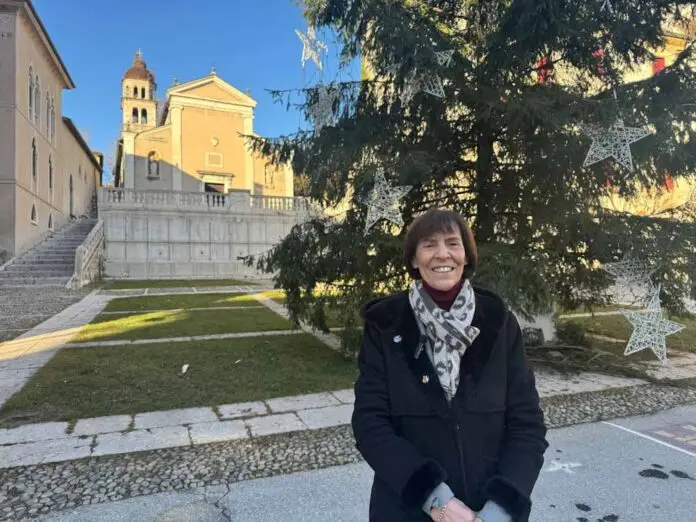 Viviana Fusaro sindaco di Feltre in Piazza Maggiore_edited