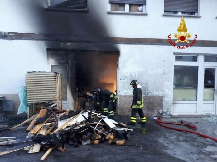 incendio lozzo di cadore