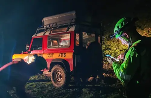 soccorso alpino notte