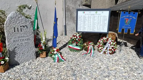 Mattmark nuovo memoriale a 61 anni dalla tragedia