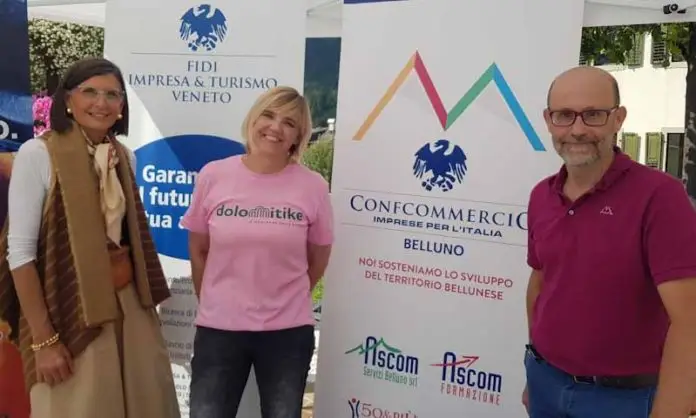 Elena Galli e Luca Dal Poz con Rosa De Filippo di Dolomitike_edited