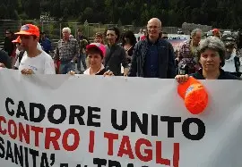 manifestazione ponte cadore federico d'incà