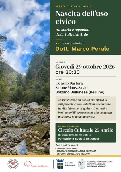 usi civici bolzano bellunese