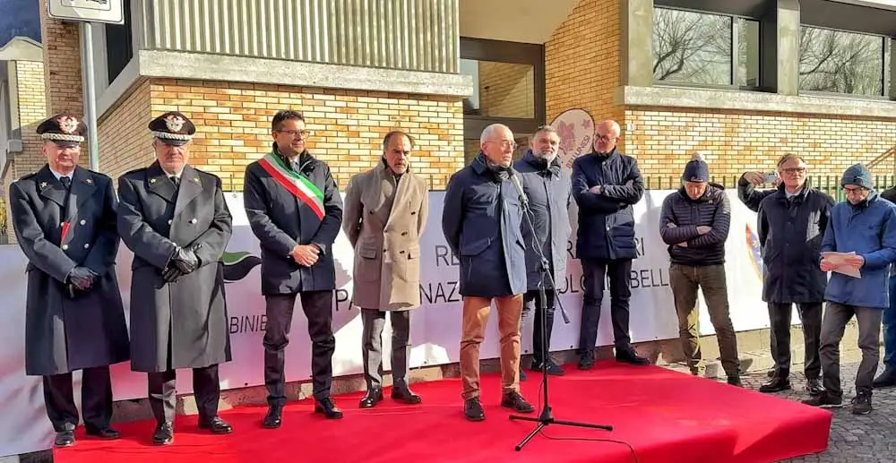 Nucleo-Carabinieri-Parco-e-il-punto-informativo-del-Parco Nazionale Dolomiti Bellunesi a Longarone