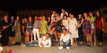 sfilata moda a Lentiai modelle e modelli