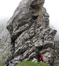 forzela dell'Om alta valle del mis