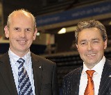 Volksbank  direttore generale Johannes Schneebacher e presidente Otmar Michaeler