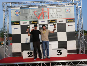 Podio lungo rally leggera