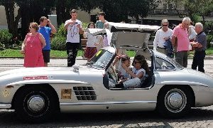 mercedes 300 sl ali di gabbiano