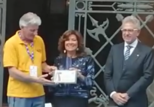 Premiazione Vicenza Enzo Da Rold Fiat 600 Circolo Berto Gidoni pres. senato