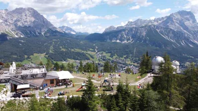 Freccia nel cielo Cortina