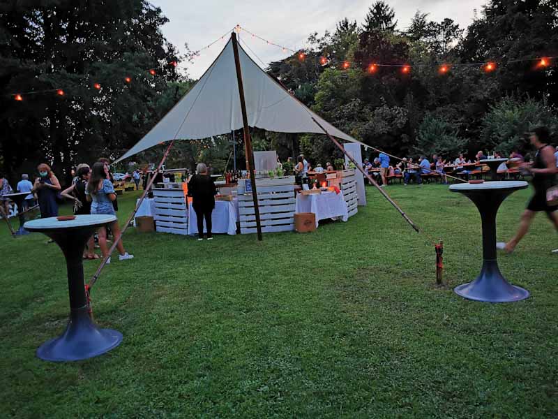 Cuochi di Terra, Sette chef per la notte di San Lorenzo al Gambrinus