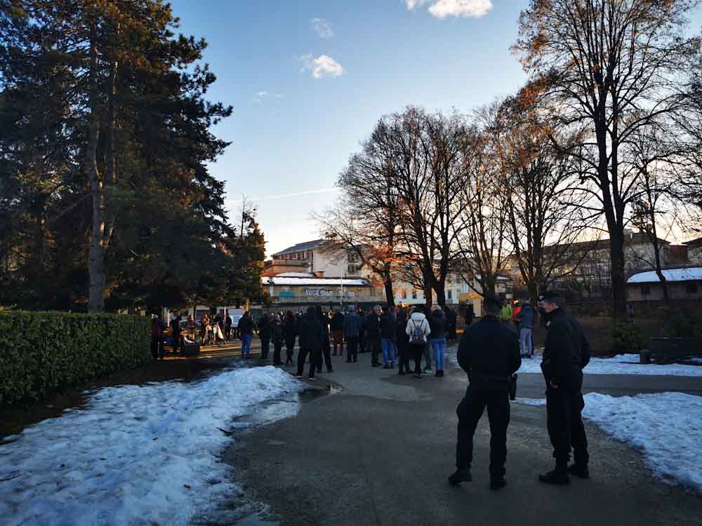 No green pass 25 Belluno. In 200 al consueto appuntamento al Parco Città di Bologna