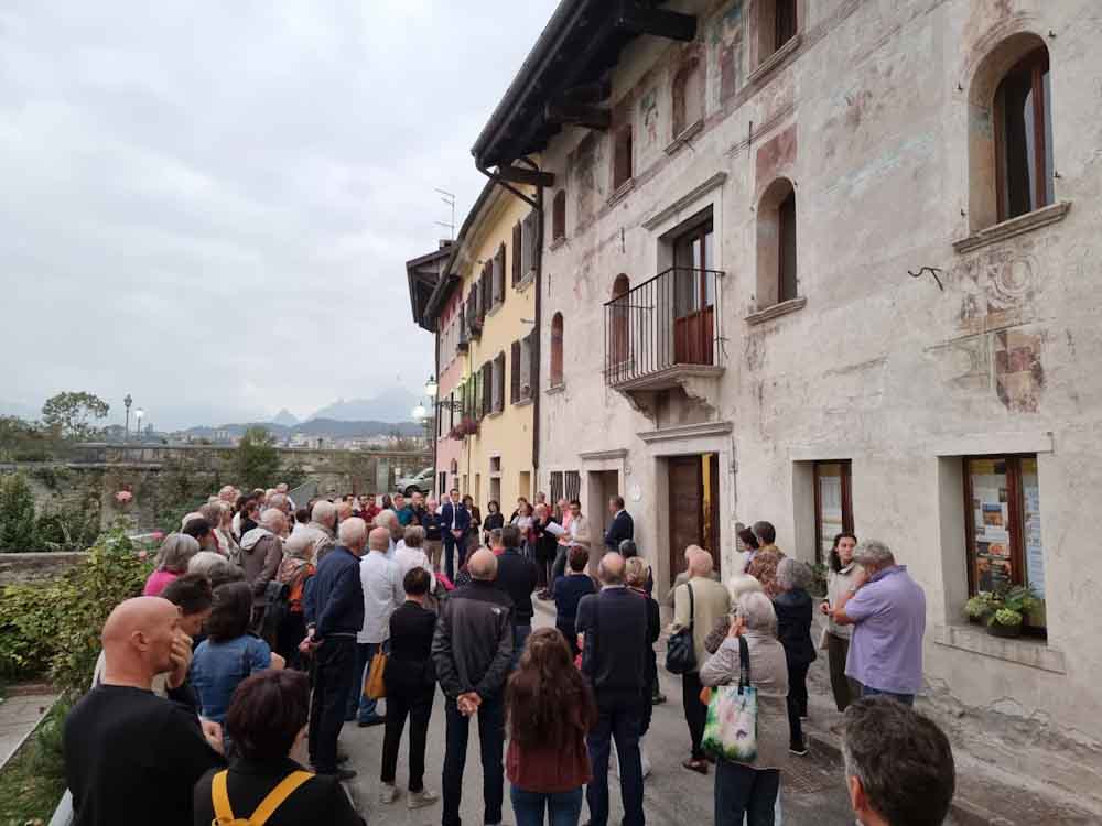 Inaugurato il Museo Maschere Dolomitiche di Gianni Secco a Palazzo Secco di Borgo Piave