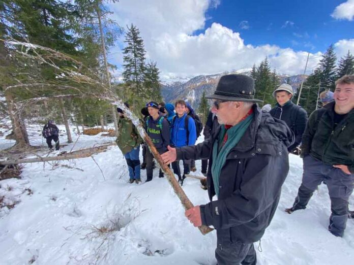 Coldiretti Belluno e L'Istituto Antonio Della Lucia di Feltre nel progetto Ancora Natura per il Col di Lana