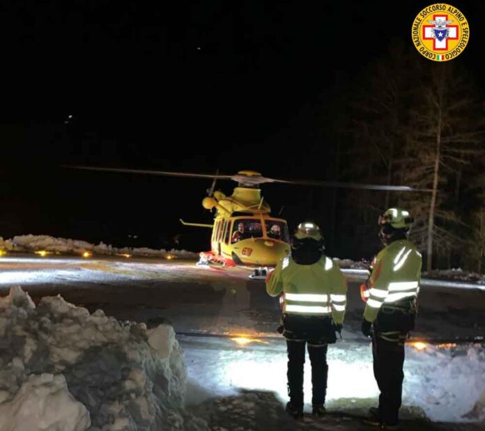 elicottero soccorso trento