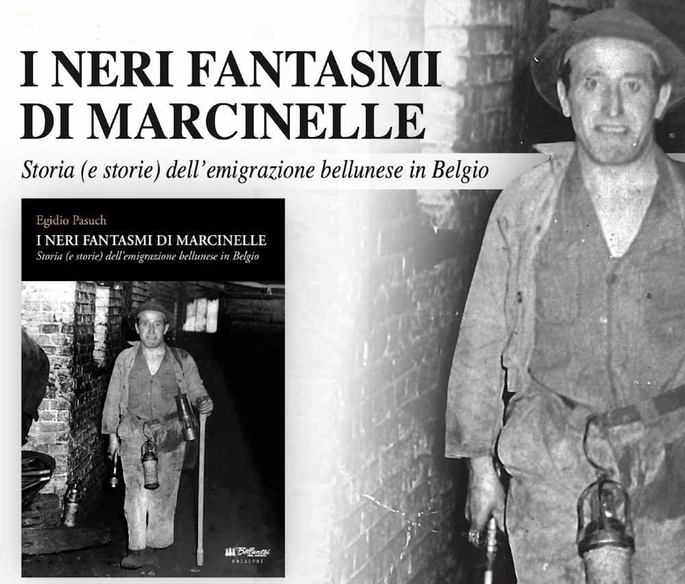 Egidio Pasuch alla Terra dei Padri di Borgo Piave con “I neri fantasmi di Marcinelle”