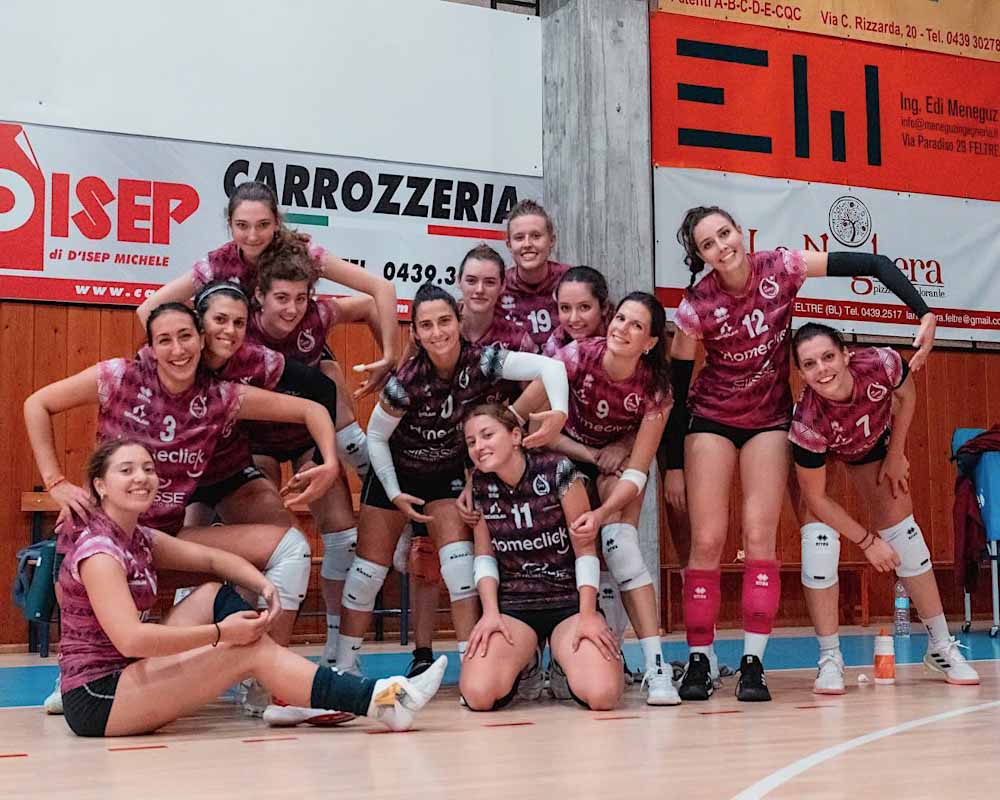 SB Volley: sbancato in 3 set il parquet di Polesella