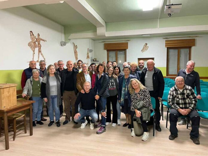 Elezione capifrazione. serata di Cirvoi - Belluno