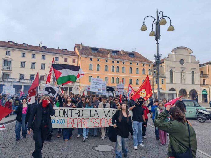 DDL sicurezza manifestazione Belluno 22 febbraio 2025