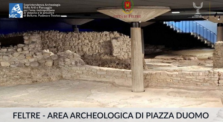 Feltre, l’Area archeologica è aperta per le Olimipiadi culturali