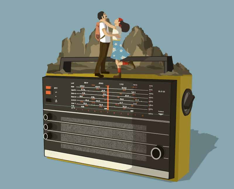 Al Lagazuoi Expo Dolomit, il vernissage che ha dato il via alle celebrazioni dei 50 anni di Radio Cortina