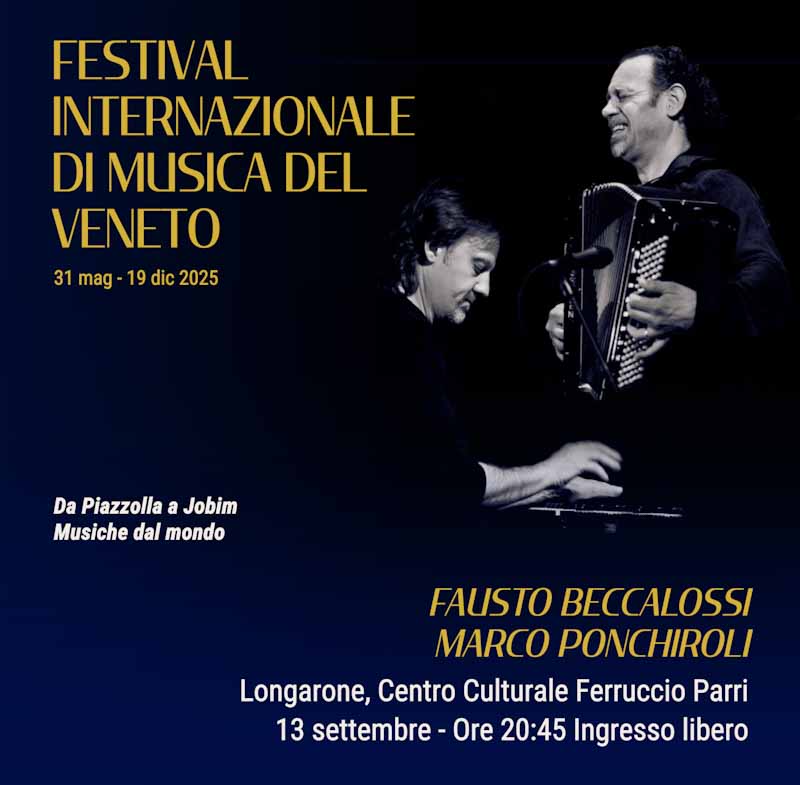 Longarone in festa con le note di Beccalossi e Ponchiroli