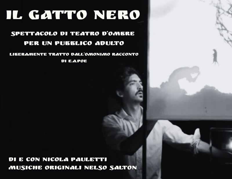 Venerdì a Sospirolo va in scena Il Gatto Nero, tratto da un racconto di Edgar Allan Poe