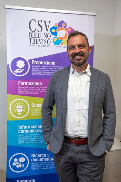 Alessandro Franceschini è il nuovo direttore del Csv Belluno Treviso