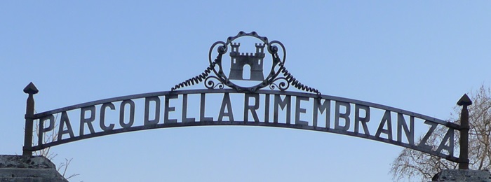 La parabola del Parco della Rimembranza di Feltre