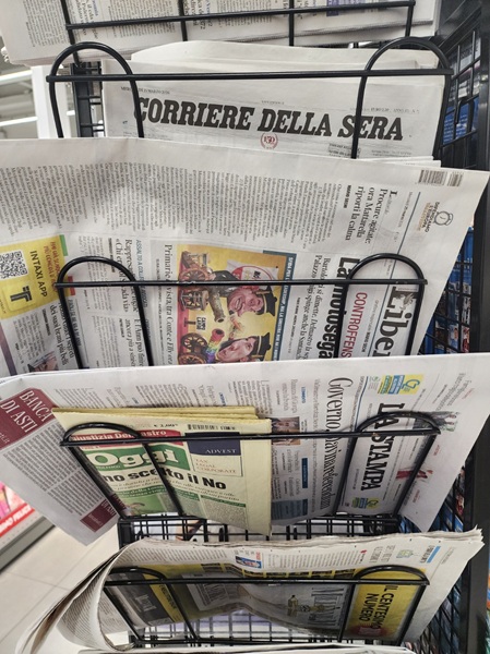 Giornalismo al buio: ecco perché oggi la TV e la stampa si fermano