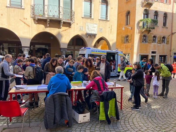 Belluno. Successo dell’orienteering senza smartphone