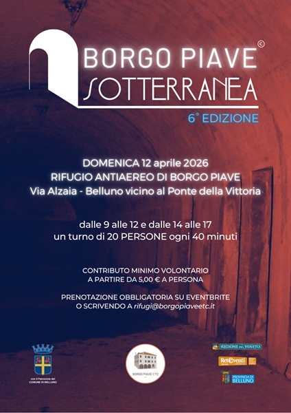 Alla scoperta dei segreti sotterranei: torna l’appuntamento con il rifugio antiaereo di Borgo Piave